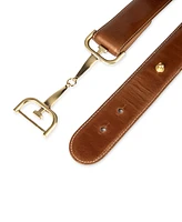 Sam Edelman Women's Horse Bit Buckle Waist Belt