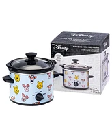 Uncanny Brands Disney Winnie the Pooh and Friends 2qt Slow Cooker - Small Kitchen Appliance