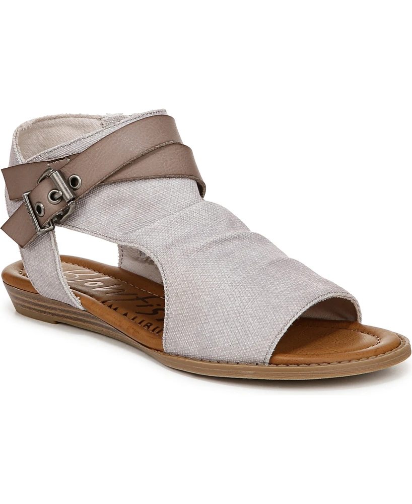 Blowfish Malibu Women's Balla 4 Earth Strappy Wedge Sandals