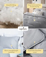 Night Lark Coverless Cotton Waffle Comforter