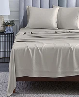 Superior Modal From Beechwood 400 Thread Count Lightweight Cooling Solid Deep Pocket Bed Sheet Set