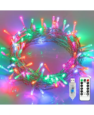 Twinkle Star Led Usb String Light Waterproof Indoor Outdoor Party Decor - 33 ft