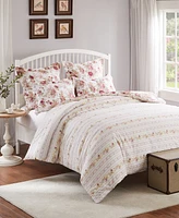 Greenland Home Fashions Antique Rose -Pc. Duvet Cover Set