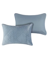Greenland Home Fashions Riviera Velvet -Pc. Quilt Set
