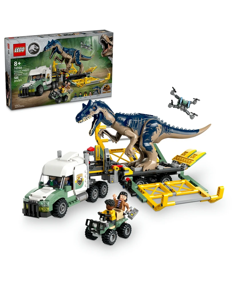 Lego Jurassic World Dinosaur Missions: Allosaurus Transport Truck 76966