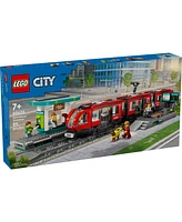 Lego City Downtown Streetcar and Station Toy Set 60423