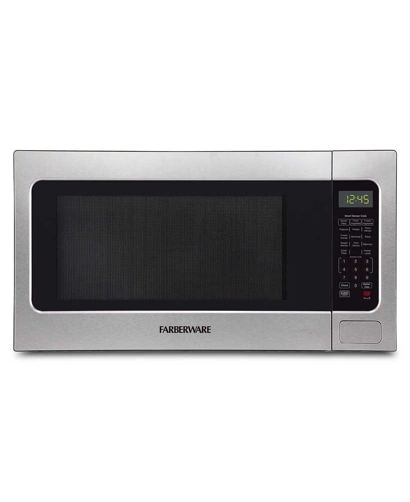 Farberware 2.2 Cu. Ft. Professional 1200-Watt Microwave Oven, FMO22ABTBKC