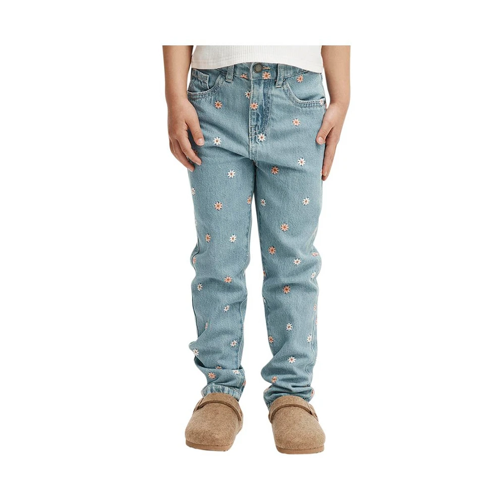 Cotton On Girls Little/Big India Mom Jean