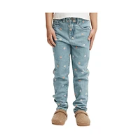 Cotton On Girls Little/Big India Mom Jean