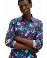 Desigual Men's Floral print shirt