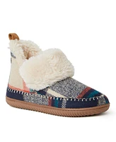 Alpine by Dearfoams Women's Moritz Bootie House Slipper