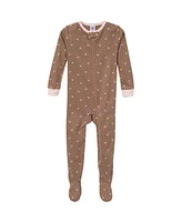 Gerber Toddler Girls Snug Fit Footed Pajamas, 2-Pack, Ballerinas