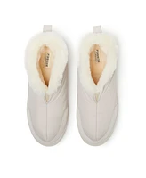 Dearfoams Men's Fireside by Shearling Warm Up Bootie