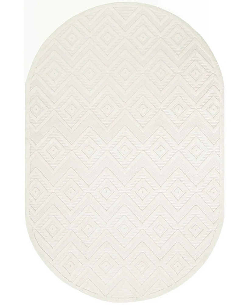 Nourison Home Versatile NRV01 6'x9' Oval Area Rug