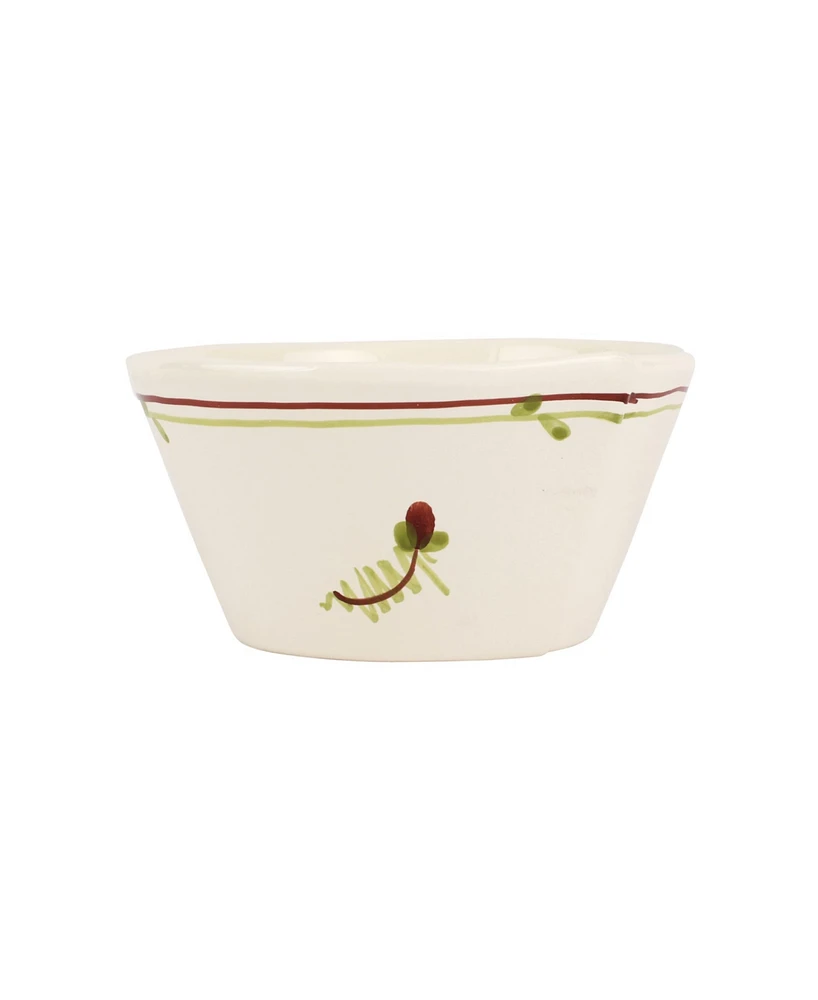 Vietri Lastra Fiori di Bosco Stacking Cereal Bowl