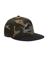 Jurassic Park Men's Logo Adult Camouflage Snapback Hat