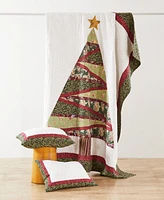 Greenland Home Christmas Tree Holiday -Pc. Quilt Set