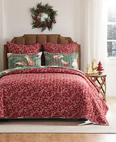 Greenland Home Willow Holiday -Pc. Quilt Set