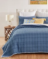 Greenland Home Portofino Ruffled -Pc. Quilt Set