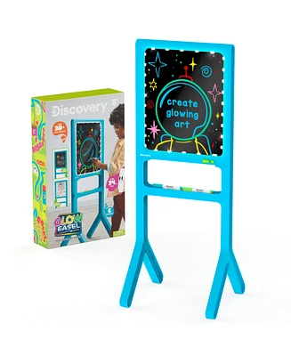 Discovery Kids Glow Easel Dual-Sided Art Station