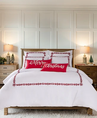 Levtex Holly Thistle Embroidered 2-Pc. Duvet Cover Set, Twin