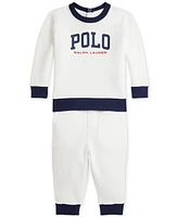 Polo Ralph Lauren Baby Fleece Sweatshirt & Jogger Pants Set