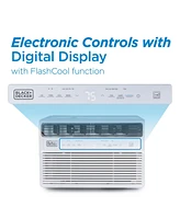 Black & Decker Black+Decker 8,000 Btu Inverter Window Air Conditioner Units for Up To 350 Sq. Ft., Energy Star Rated with Remote Control