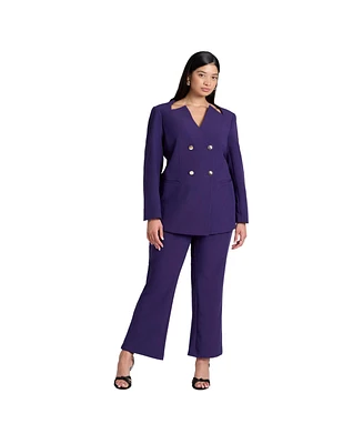 Eloquii Plus Bootcut Suiting Pant