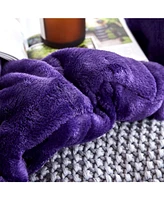 Coma Inducer Oversized Twin Comforter Set - Me Sooo Comfy - Purple Reign