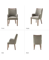 Egmont Farmhouse Dining Chair with Solid Wood Legs