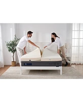 Clara Clark Premium 12" Adjustable & Personalizable Cooling Hybrid Spring & Memory Foam Mattress