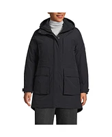 Lands' End Plus Squall Waterproof Insulated 3 1 Winter Parka