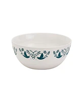 Tabletops Gallery Winter Forest Serving Bowls, Set of 2