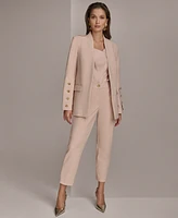 Donna Karan New York Women's Button-Sleeve Blazer