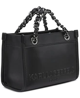 Karl Lagerfeld Paris Savoie Leather Crossbody