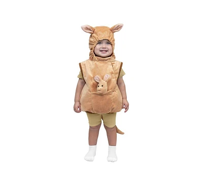 Dress Up America Kangaroo Hooded Romper Costume