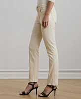Lauren Ralph Women's High-Rise Straight Ankle Jeans