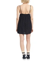 Volcom Juniors' Mazey Day V-Neck Sleeveless Mini Dress