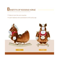 Slickblue Top Baby Rocking Horse for Kids Safe and Engaging Ride-On Toy for Young Children