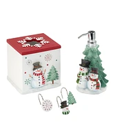 Avanti Winter Snowman Resin Lotion Dispenser