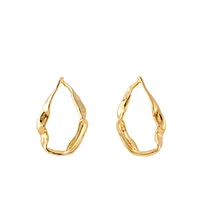 UNOde50 Metal Clad Snap Earrings