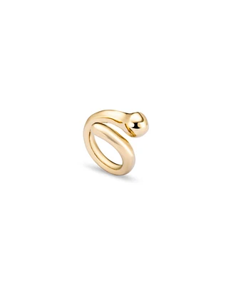 UNOde50 18K Gold and Silver Plated Metal Alloy Ring