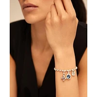 UNOde50 Sterling Silver and 18K Gold-Plated Ball Shaped Bracelet