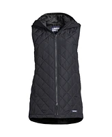 Lands' End Women's Tall FeatherFree Insulated Hooded Vest