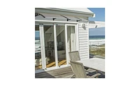 Slickblue Door and Window Awnings for Household Applications, Durable Canopy Protection Against Sun Rain