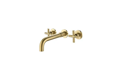 Slickblue Archaize Wall-Mounted Bathroom Sink Faucet for Vintage-Style Decor