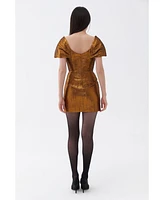 Nocturne Women's Corset Design Mini Dress