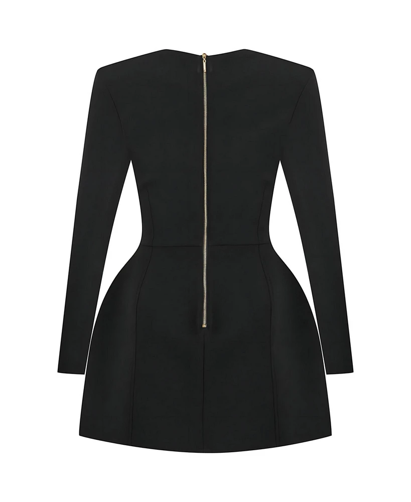 Nocturne Women's Corset Design Mini Dress