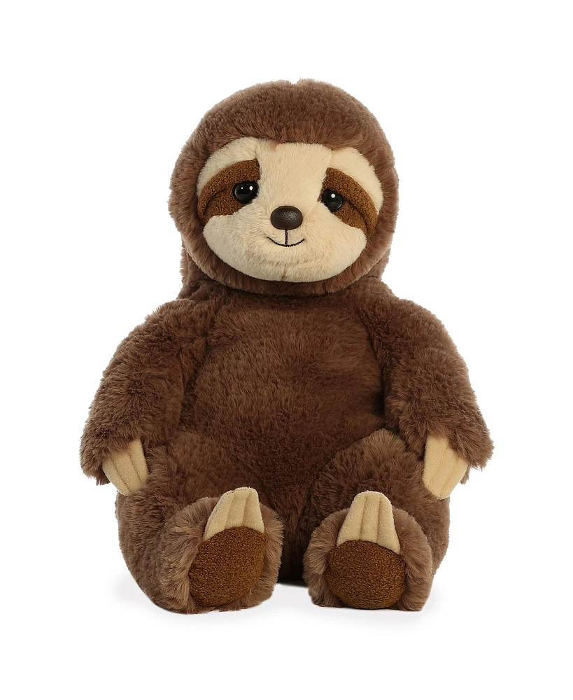 Aurora Large Da Sloth Sluuumpy Cozy Plush Toy Brown 15"