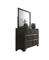 Streamdale Furniture Carine Ii Mirror In Gray